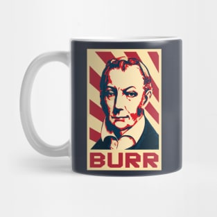 Aaron Burr Retro Propaganda Mug